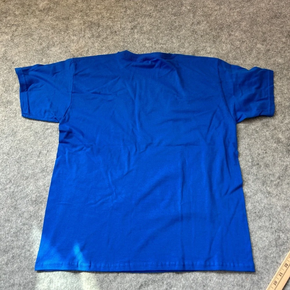Luka Doncic Slovenia Short Sleeve T Shirt Blue Mens Size XL NWOT